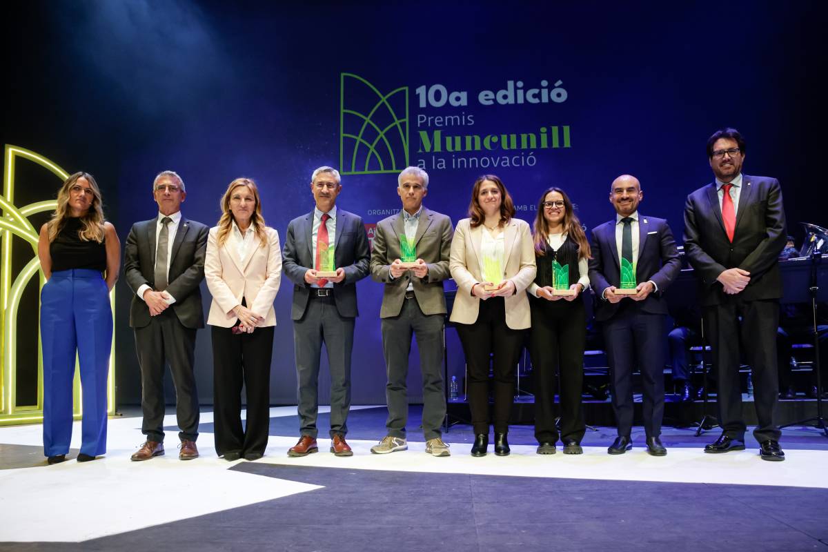 Els Premis Muncunill coronen cinc referents a la 10a edició