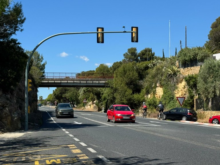 Mor un motorista a l'N-340 a l'Alt Penedès
