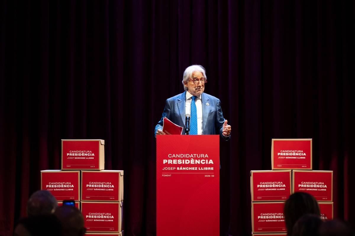 Sánchez Llibre encarrila la reelecció a Foment sense abaixar el to crític amb Illa