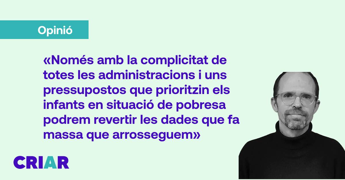 La pobresa infantil, una urgència que té solució