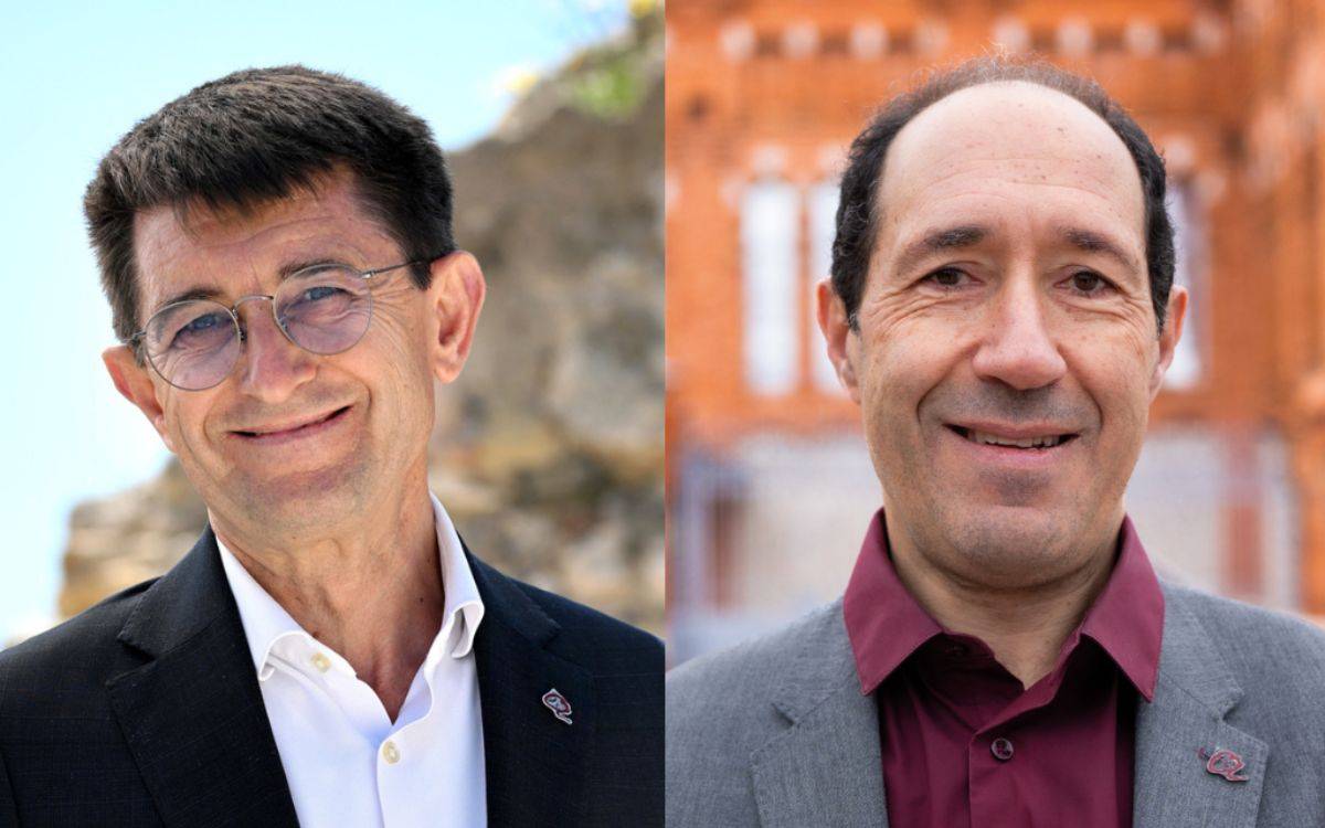 Josep Pallarès i Domènec Puig, candidats a rector de la URV