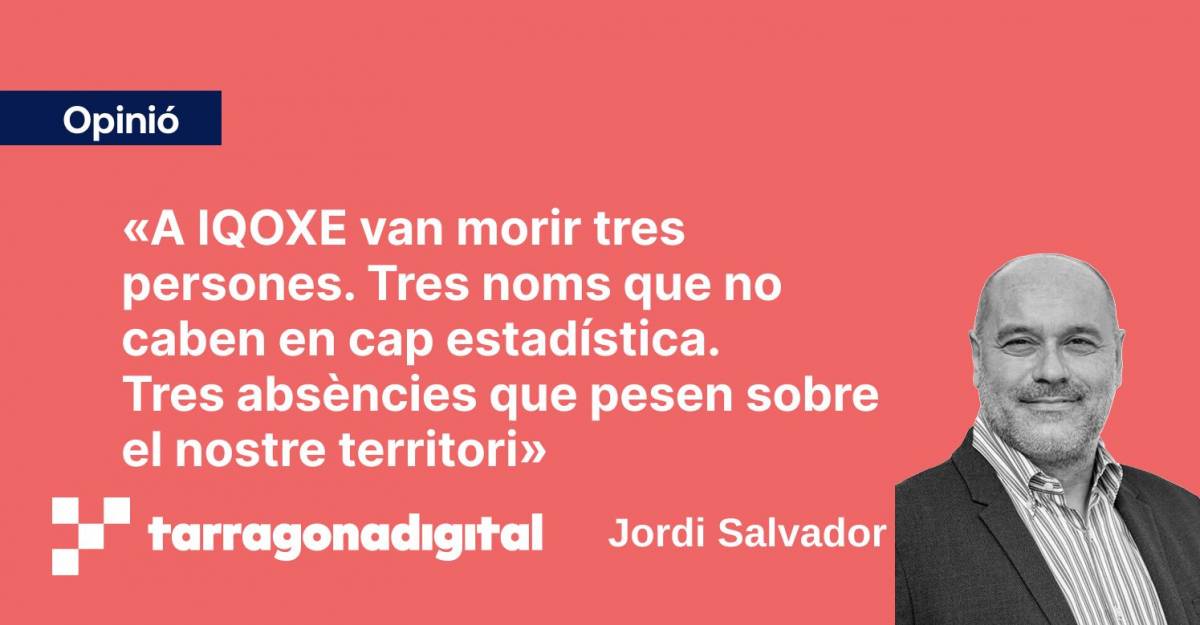 La vida d'un treballador no té descompte