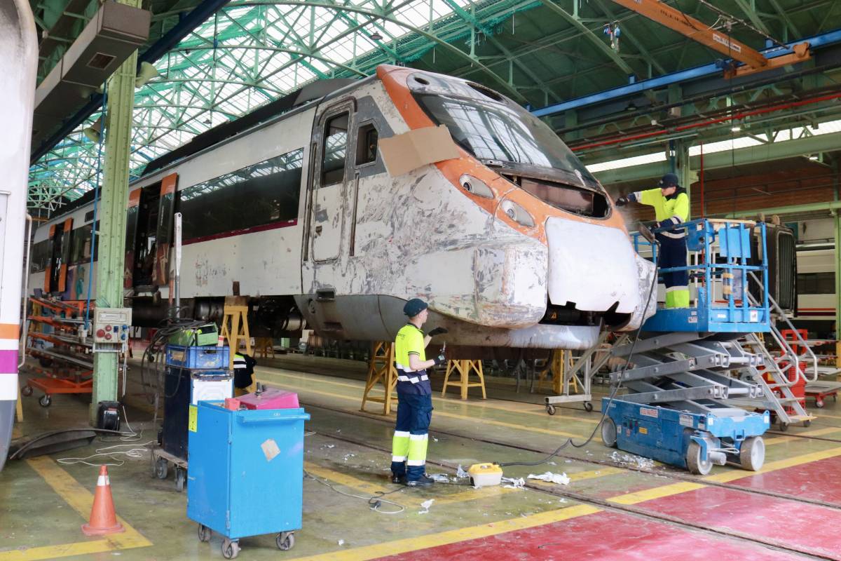 Renfe duplicarà la capacitat dels tallers de manteniment de Rodalies