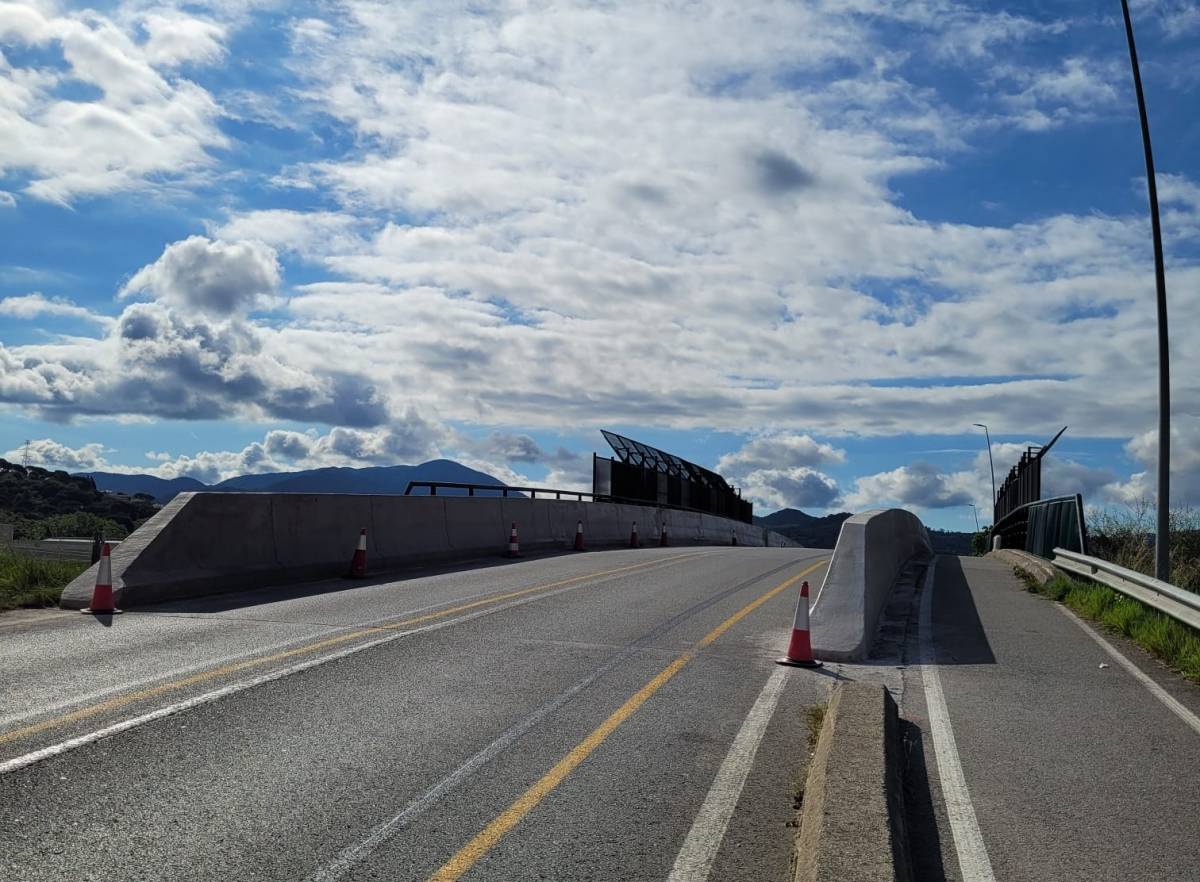 Avancen les obres de la drecera entre Palautordera i Sant Celoni