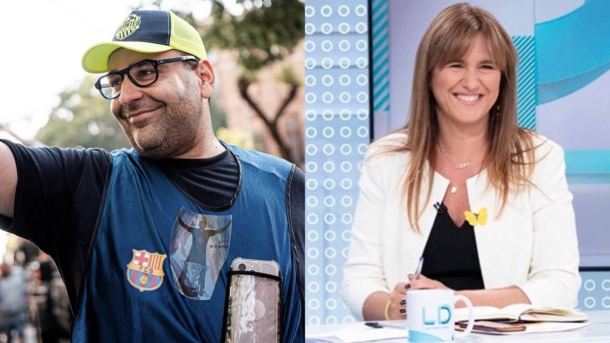 Gerard Romero i Laura Borràs se les tenen per canviar del català al castellà amb Balde: «No digui coses que no són»
