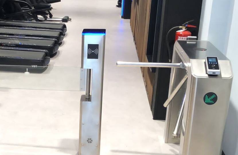 Control d'accés en un gimnàs amb tecnologia de Kimaldi - Kimaldi