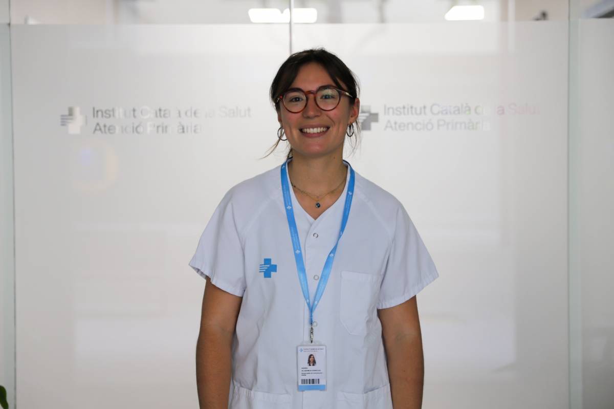 Mireia Meroño, infermera del CAP La Serra