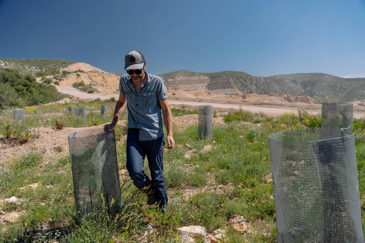 Vicenç Carabassa, investigador del CREAF especialitzat en restauració de sòls - Galdric Mossoll