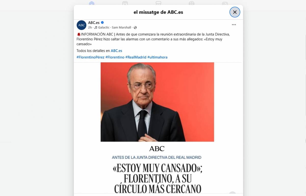 La caverna madridista reacciona a l'esperpèntica roda de premsa de Florentino Pérez