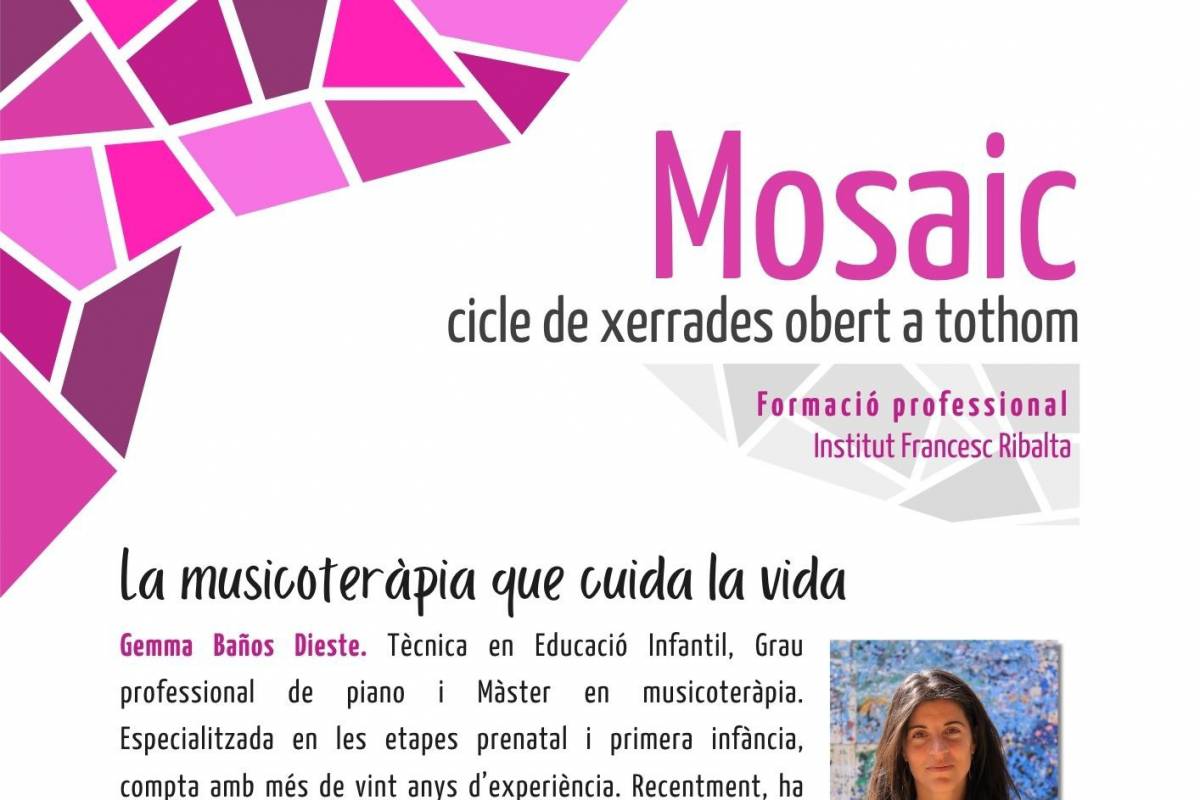 L'Institut de Solsona acull un nou cicle de xerrades Mosaic centrat en la música i la natura