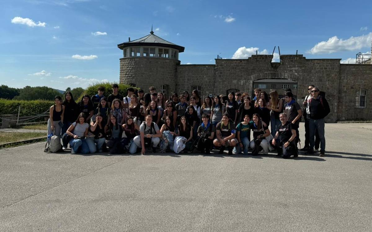Alumnes de diversos instituts del Bages visiten el camp nazi de Mauthausen