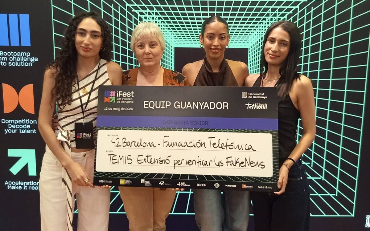 UManresa guanya un iFest amb un projecte per detectar fake news