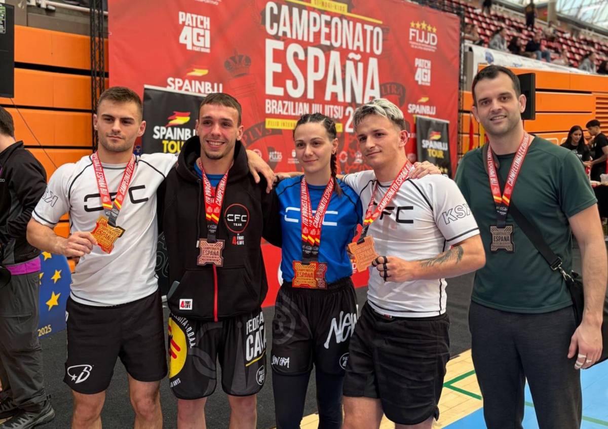 Dotze medalles amb accent sabadellenc a l'estatal de jujitsu