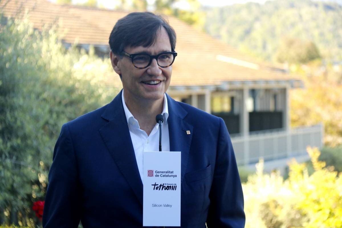 «Busquem la col·laboració, no la confrontació»: Illa es contraposa a Ayuso des de Silicon Valley