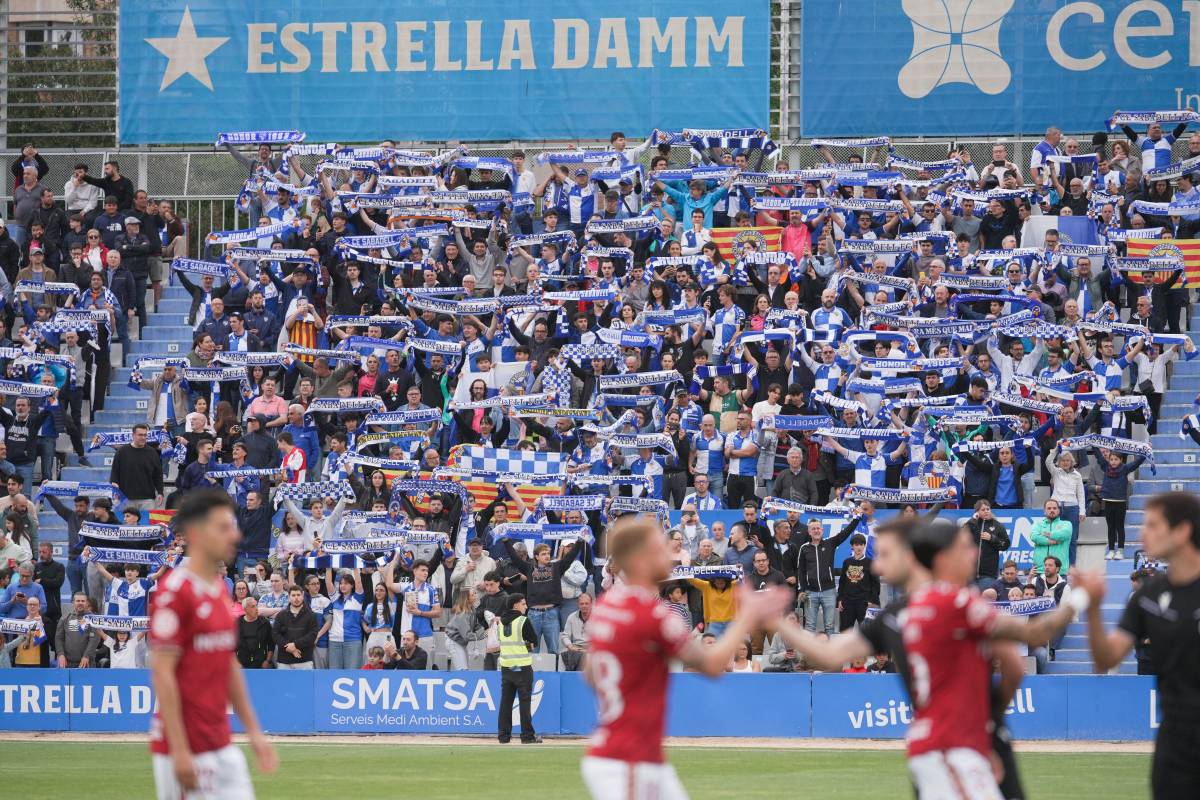 L'afició del CE Sabadell exhaureix les entrades visitants contra el Tarazona en menys de quinze minuts