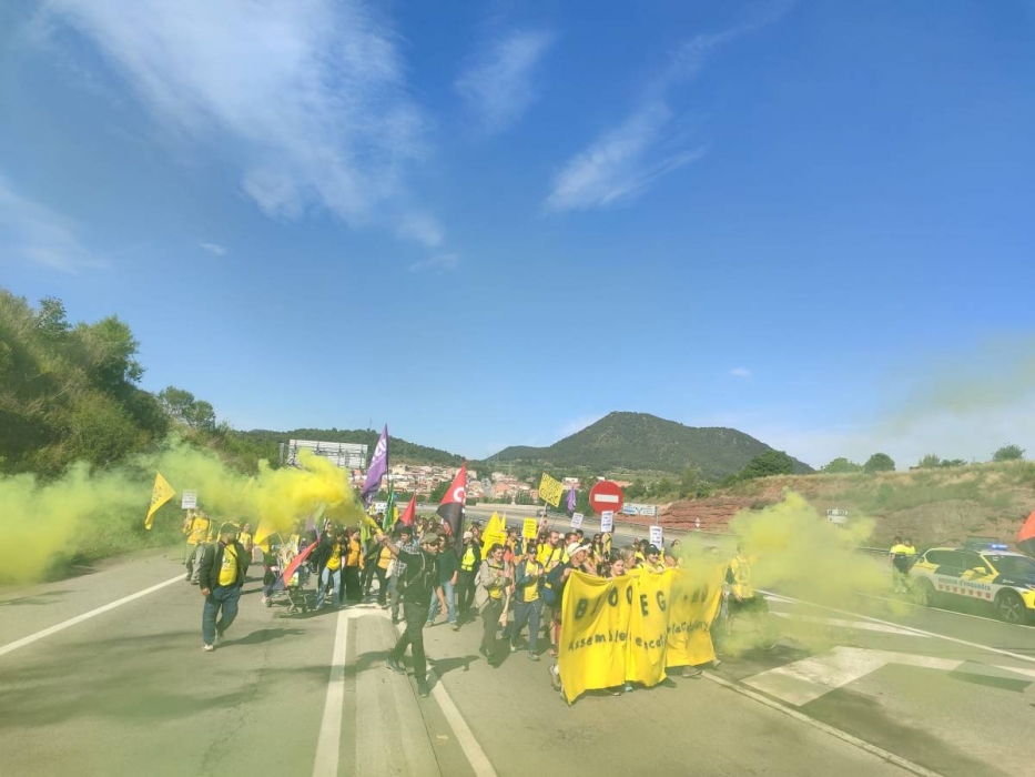 Nova jornada de vaga educativa amb mobilitzacions a Manresa, Vic i Girona