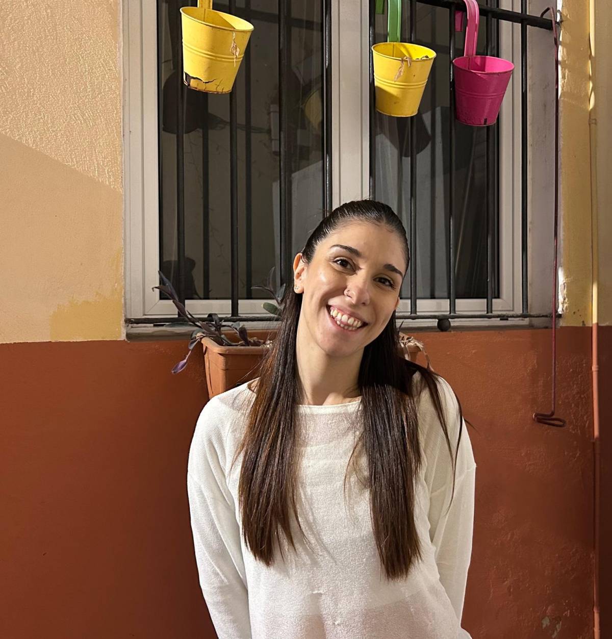 Olga Blanco, afectada pel tràfic a la C-58 - CEDIDA Olga Blanco, afectada pel tràfic a la C-58