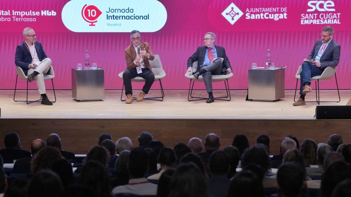 La 10a Jornada Internacional de la Cambra de Comerç de Terrassa ha reunit unes 200 persones a Sant Cugat - Nebridi Aróztegui La 10a Jornada Internacional de la Cambra de Comerç de Terrassa ha reunit unes 200 persones a Sant Cugat