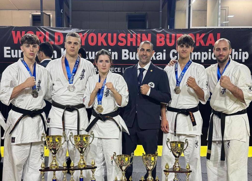 Cinc medalles del Dojo Sabadell a l'Europeu de Trikala 