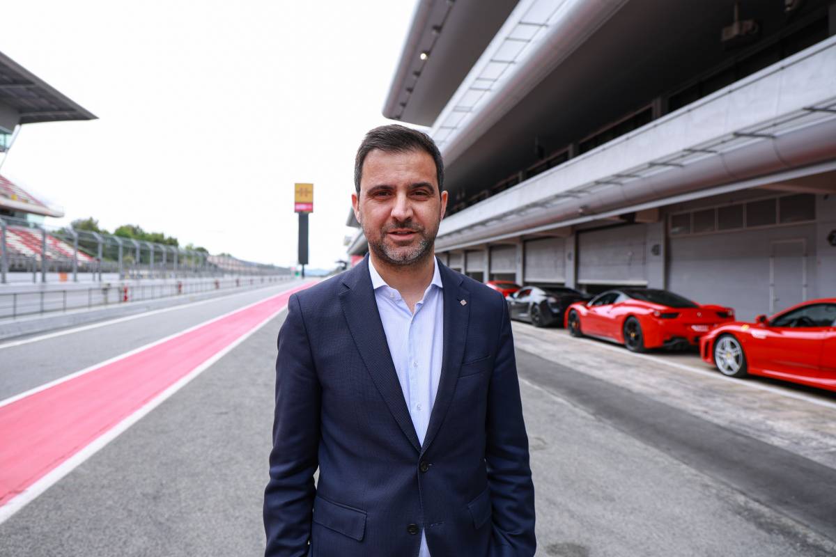 Pol Gibert, secretari d’Empresa i Treball, al Circuit de Barcelona-Catalunya