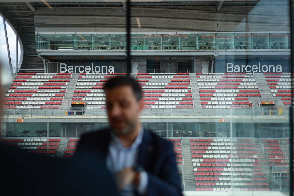 Pol Gibert, secretari d’Empresa i Treball, al Circuit de Barcelona-Catalunya
