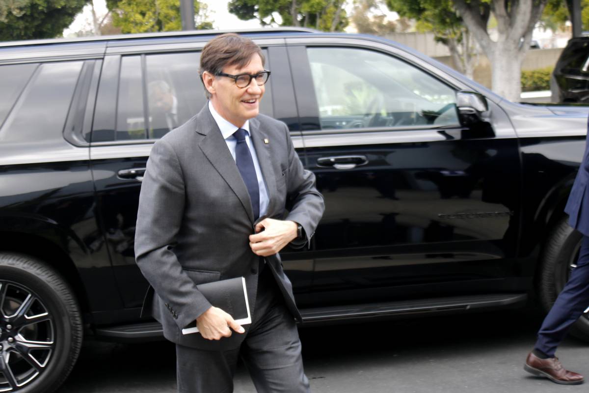 «L'esperit català no té fronteres»: Illa clou el viatge a Califòrnia posant Grifols com a exemple de no posar-se límits