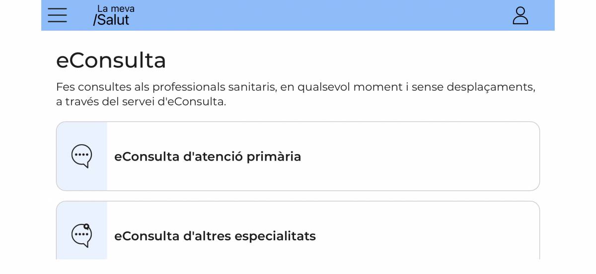 Una de cada cinc consultes a l'atenció primària es va fer per internet el 2025