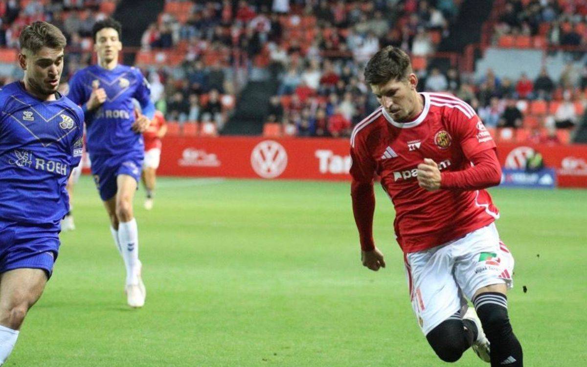 El Nàstic agafa aire contra l'Europa (2-1) i s'ho jugarà tot en l'última jornada