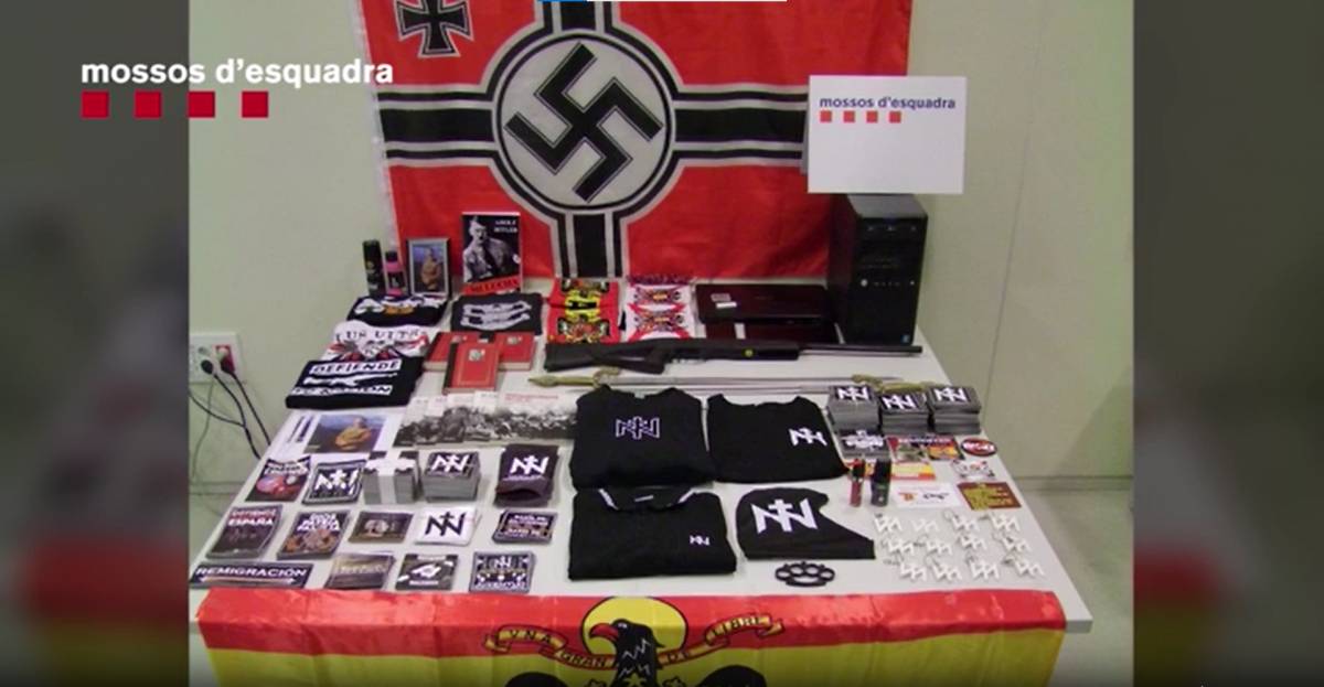 Detenen una dona per fer pintades xenòfobes contra la comunitat musulmana a Roquetes