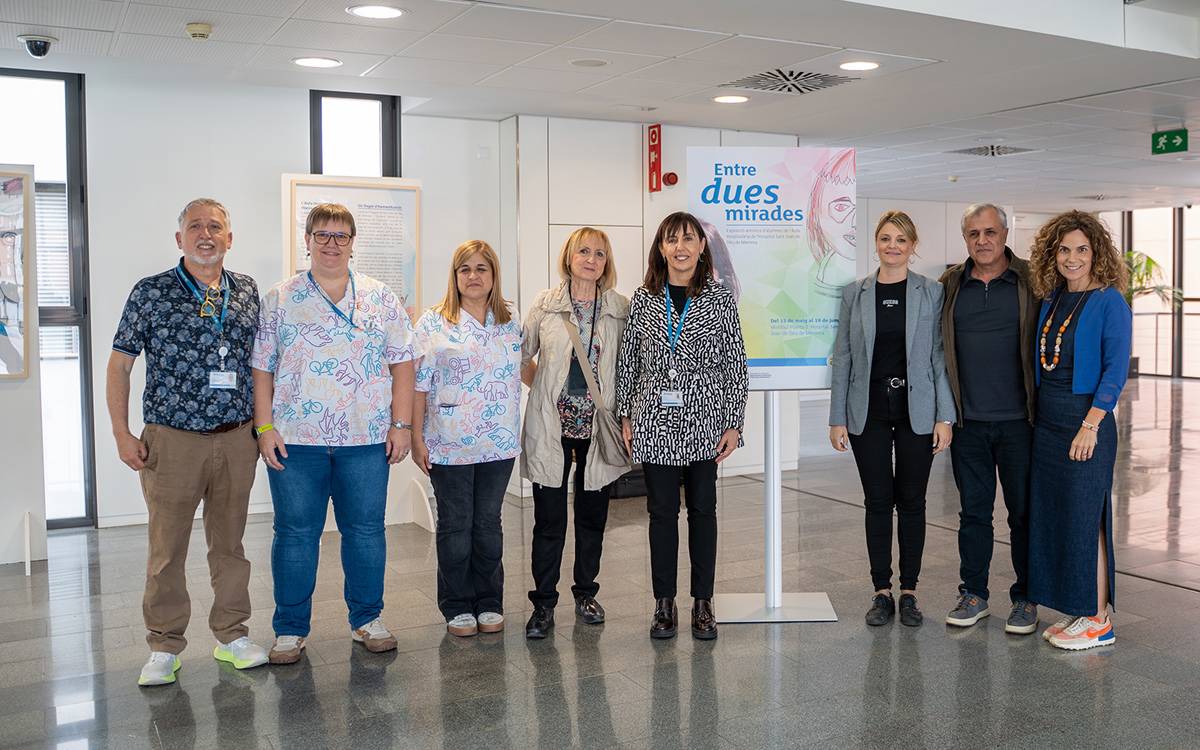 L'Aula Hospitalària de Sant Joan de Déu exposa obres d'alumnes per treballar emocions