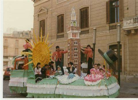 Fotografia històrica de la Romeria dels Ballesteros a Sabadell - CEDIDA (AGRUPACIÓ ANDALUSA SAN SEBASTIÁN DE LOS BALLESTEROS) Fotografia històrica de la Romeria dels Ballesteros a Sabadell