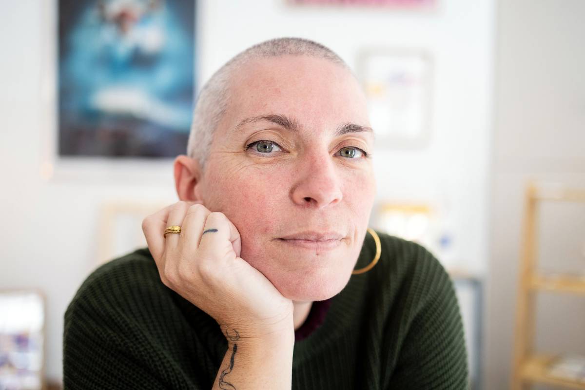 Louise Sansom, fotografiada a Barcelona - Hugo Fernández