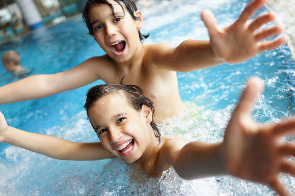 La piscina, un atractiu indiscutible de l’època