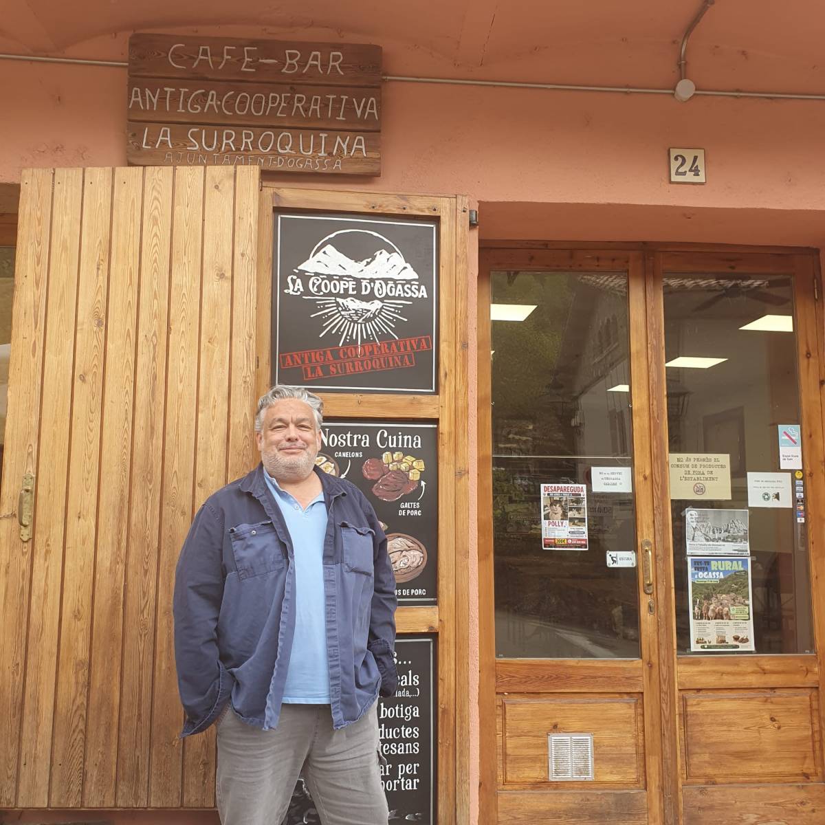 Joan Prats, sabadellenc establert a Ogassa (Ripollès)