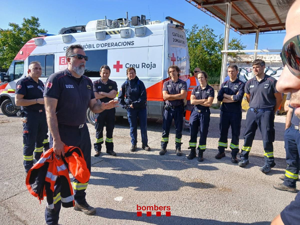 Simulacre incendi al Solsonès - Simulacre incendi al Solsonès