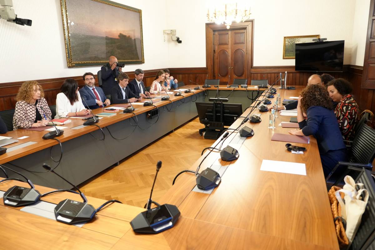 Reunió del Govern amb els grups parlamentaris per explicar els acords de la bilateral