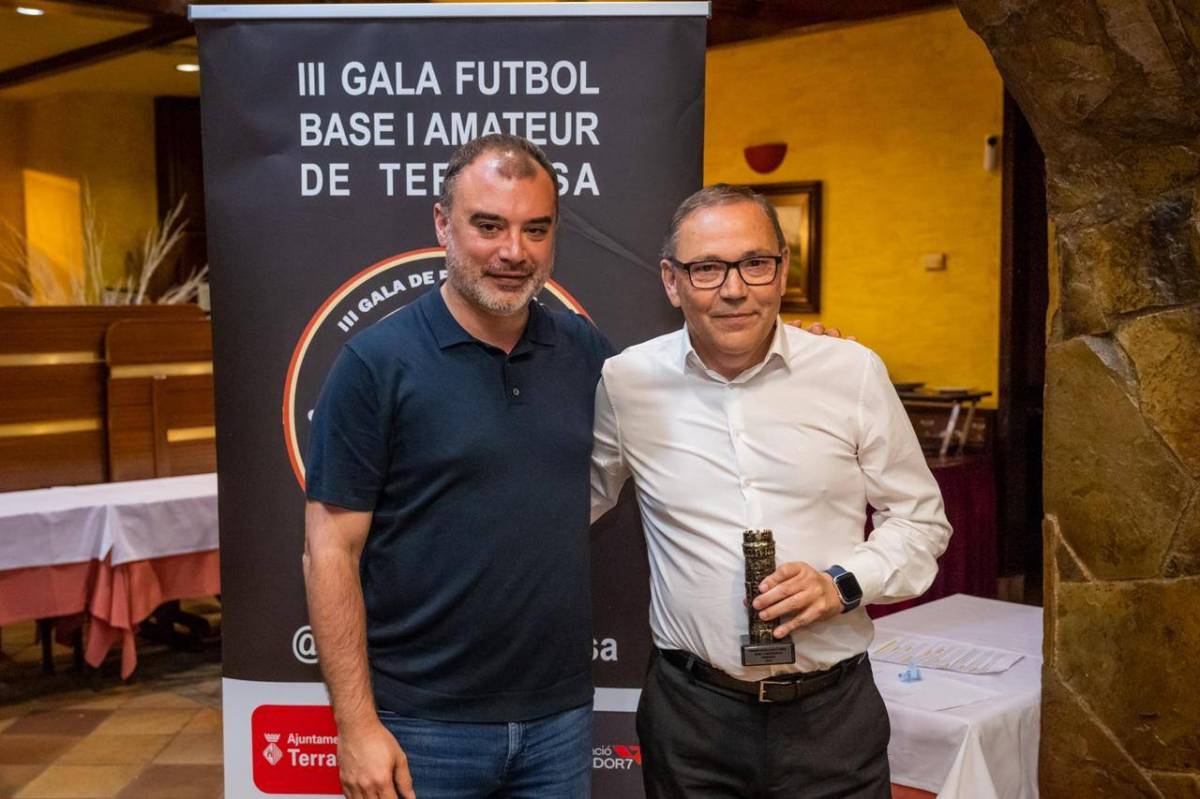 Els clubs de futbol de Terrassa lliuren els seus guardons  