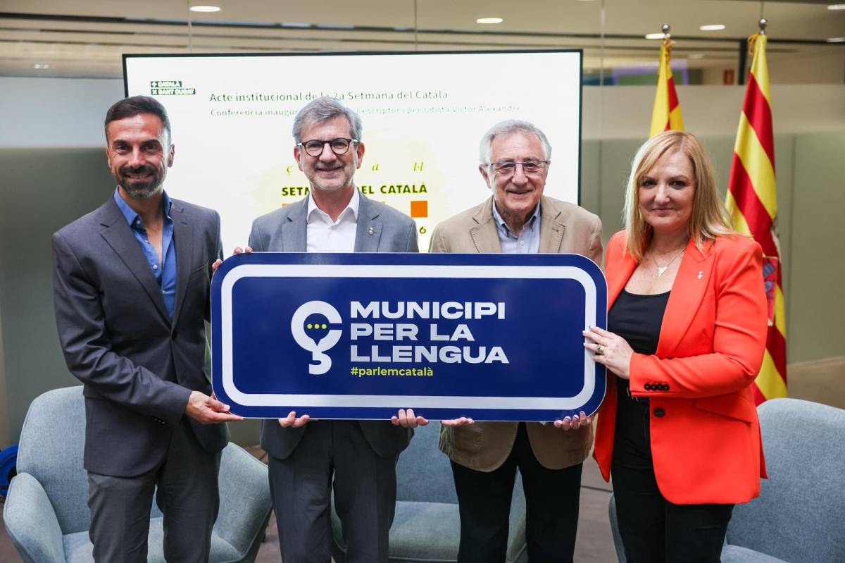 Sant Cugat del Vallès, primer municipi que exhibirà el rètol de «Municipi per la Llengua»