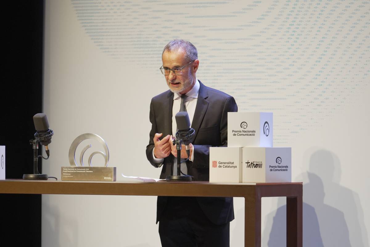 La gala dels premis nacionals de comunicació - David Chao La gala dels premis nacionals de comunicació