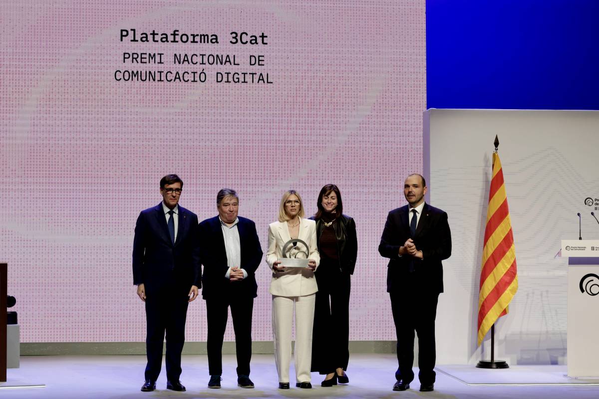 Rosa Romà i Monfà, presidenta de 3Cat - JUANMA PELÁEZ Rosa Romà i Monfà, presidenta de 3Cat