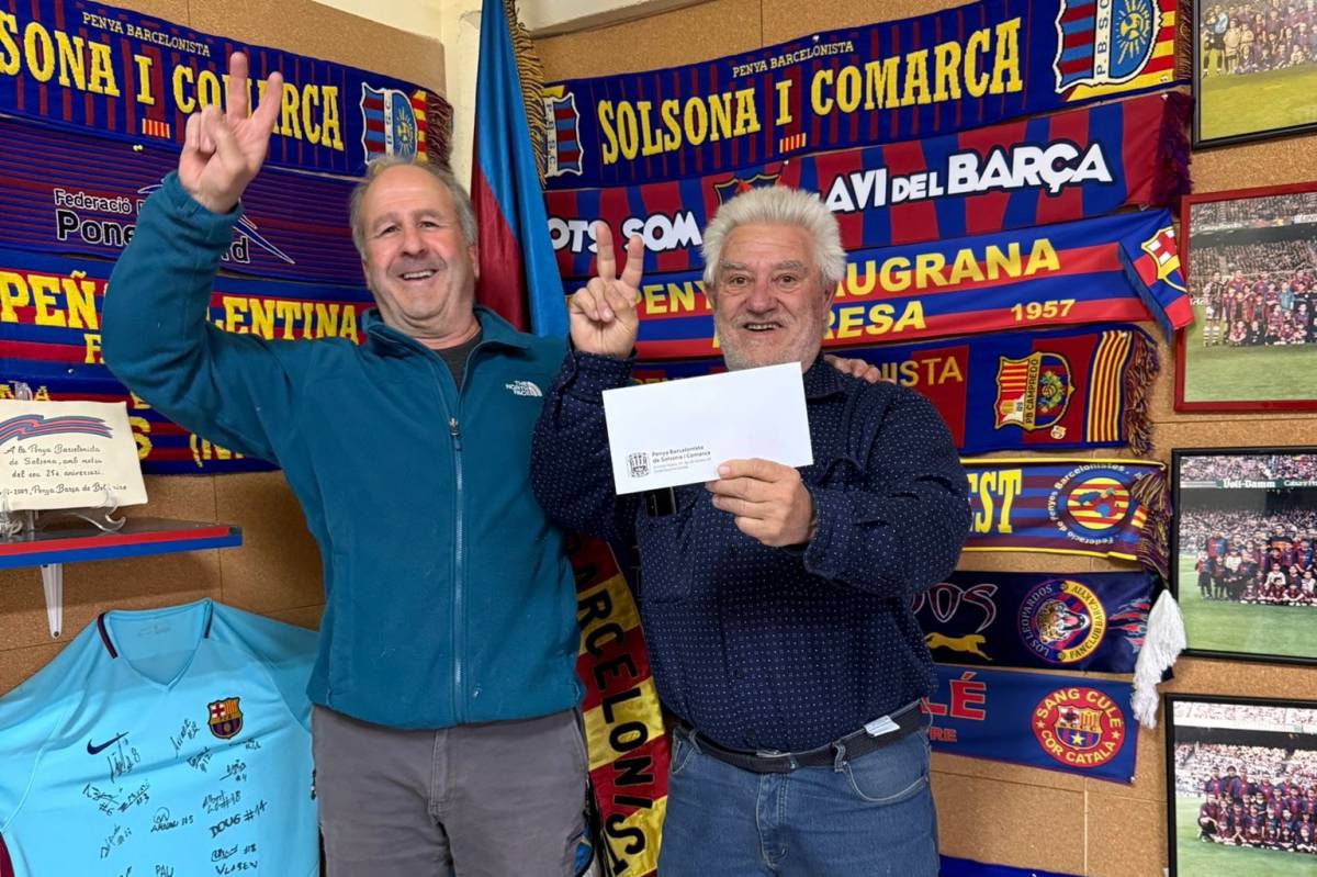 La Pena Barcelonista de Solsona i Comarca a la Fira de Sant Isidre 