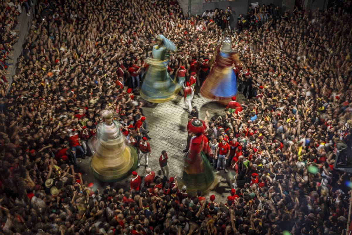 La Patum es blinda per evitar aglomeracions i aturades durant els salts