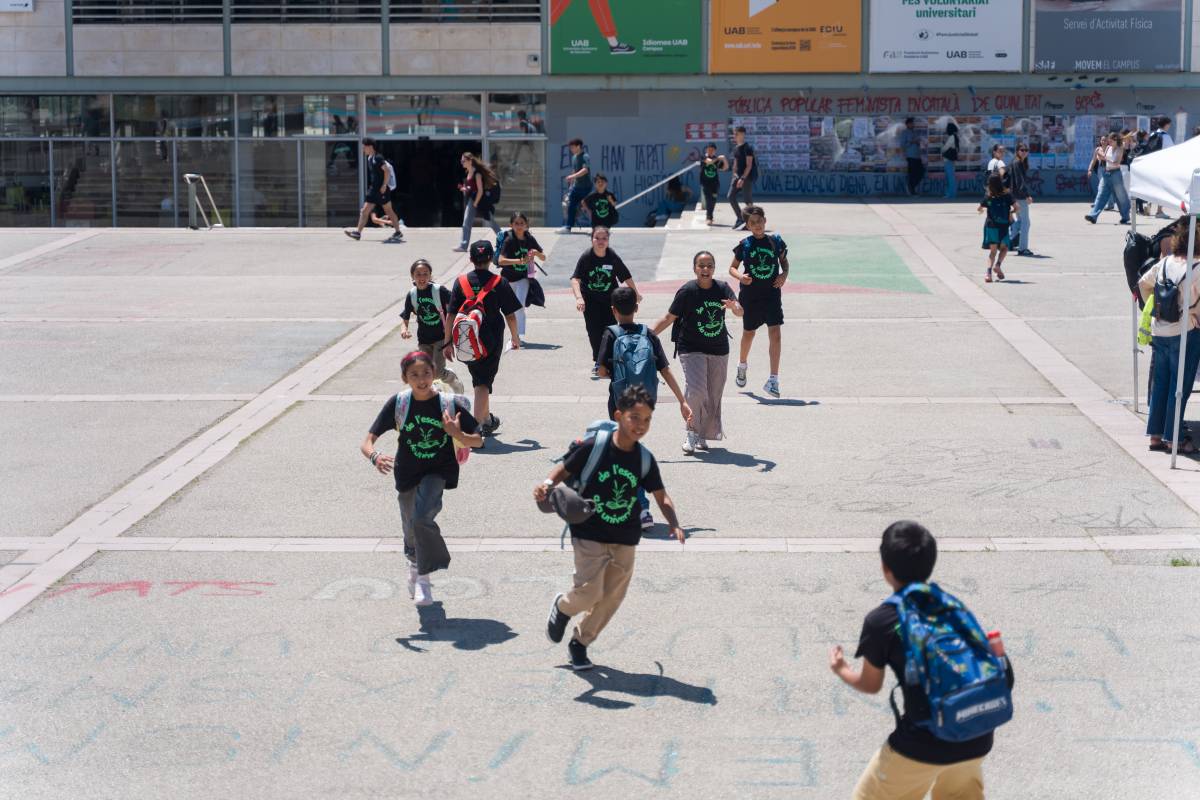 Visita d`infants menors de dotze anys al campus de la UAB