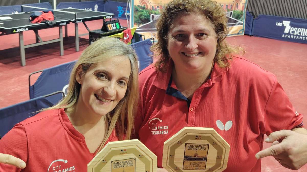 Una triple corona per a Maria Serres