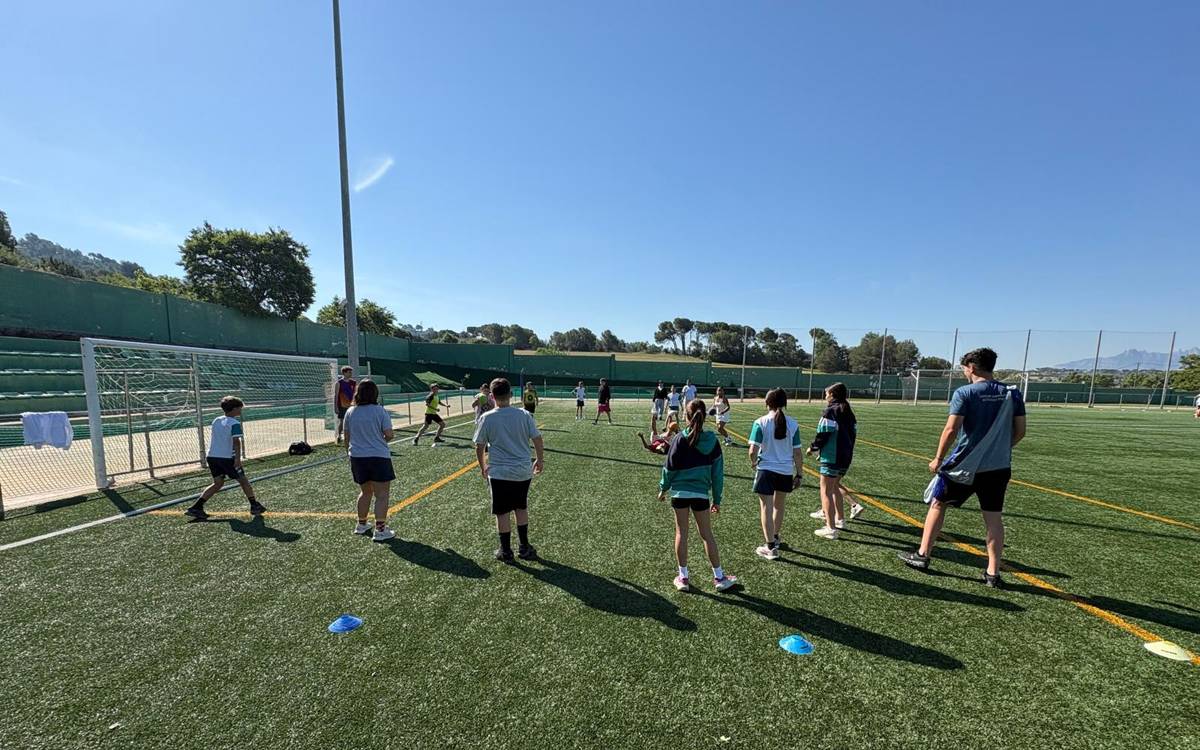 Sant Fruitós reuneix 120 alumnes de 6è en una jornada esportiva de convivència