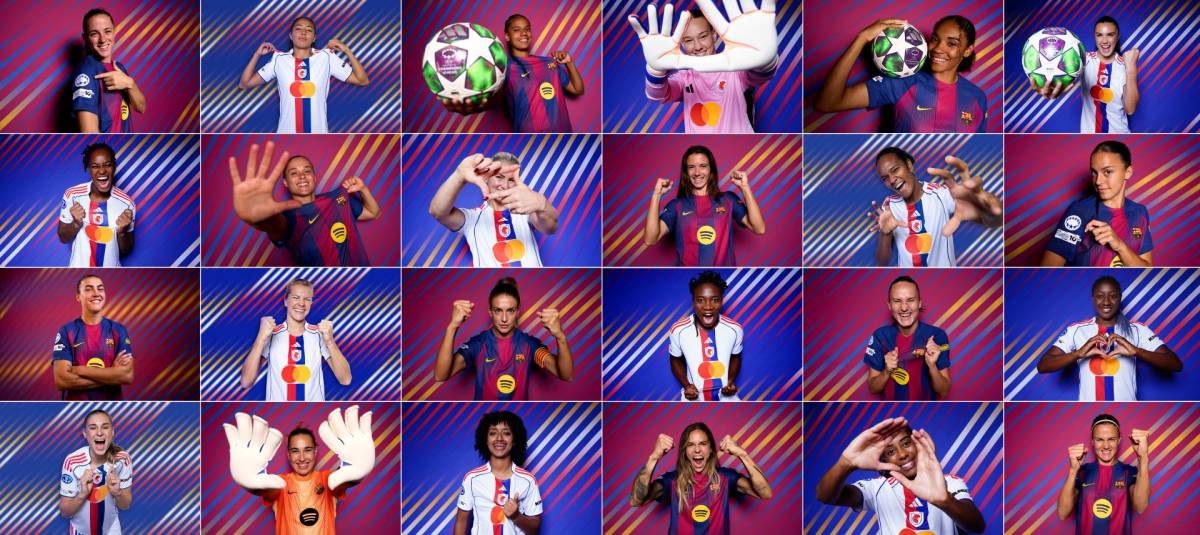 On veure la final de la Champions Femenina entre el Barça i l'Olympique de Lió