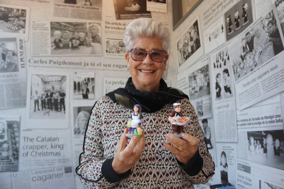 Mor la «mare» dels caganers, Anna Maria Pla Massot, als 79 anys