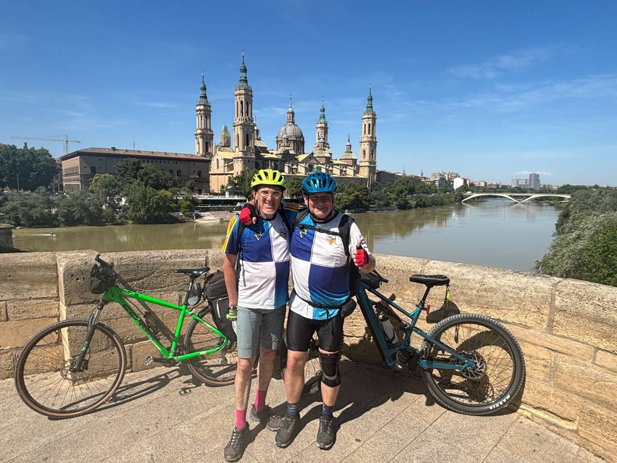 400 quilòmetres en bicicleta per veure un partit del CE Sabadell