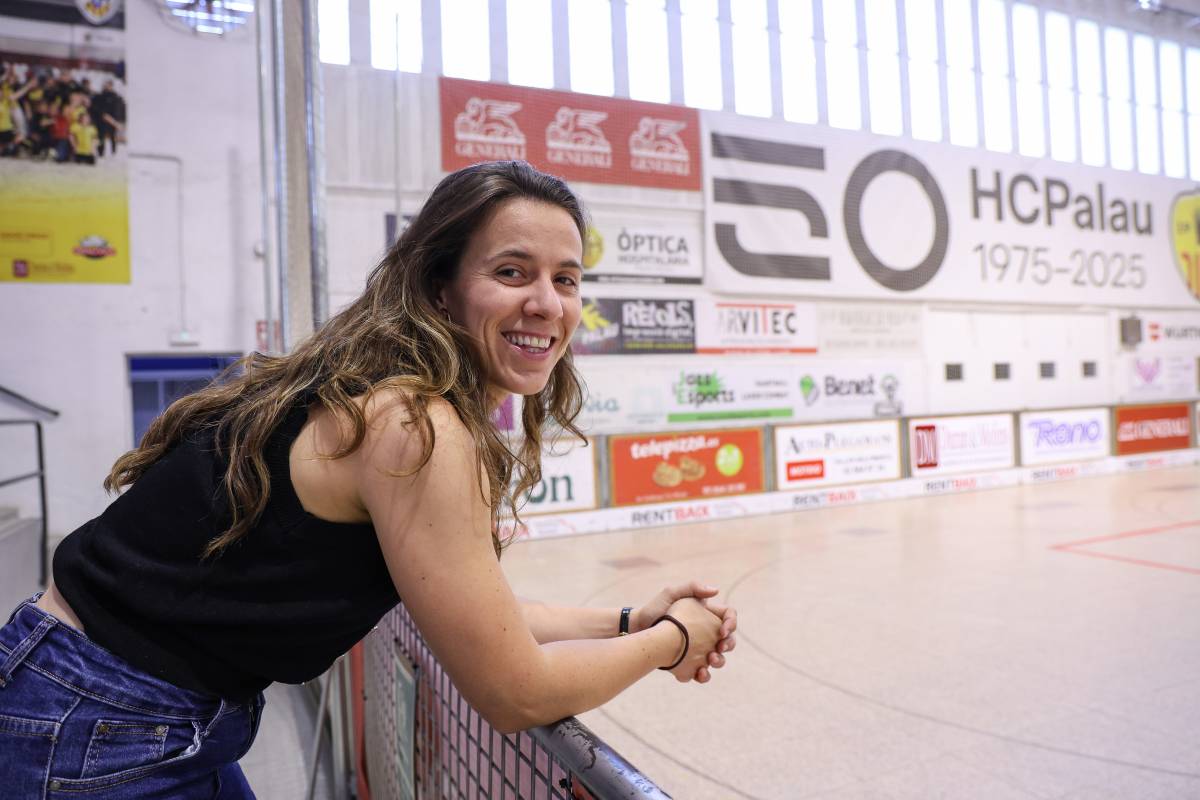 La palauenca, a la pista en què ha passat tantes hores - Victor Castillo La palauenca, a la pista en què ha passat tantes hores