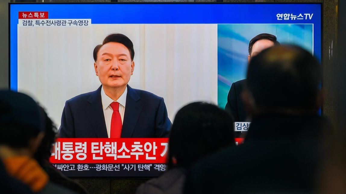 Les autoritats de Corea del Sud detenen l'expresident Yoon Suk-yeol per la declaració de la llei marcial